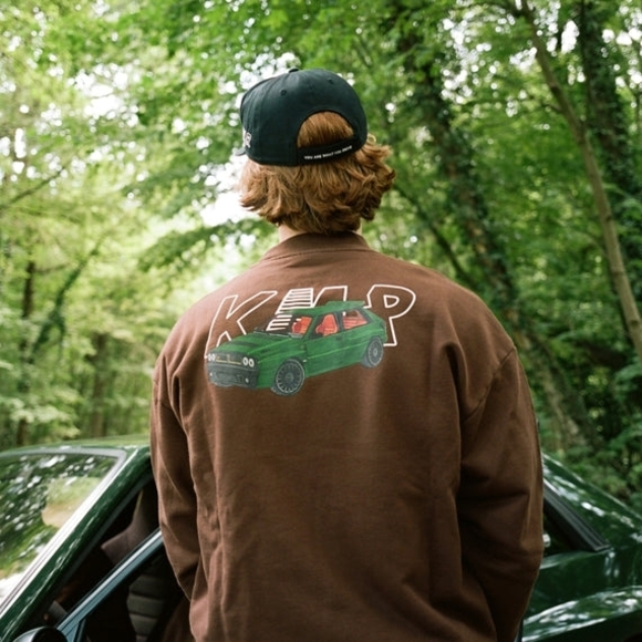 kaar Other - Graphic Sweatshirt Y2K Streetwear Crewneck Vintage Grunge Crewneck Pullover